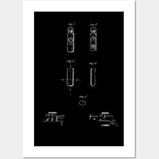 Watch Case Vintage Patent Drawing Posters and Art